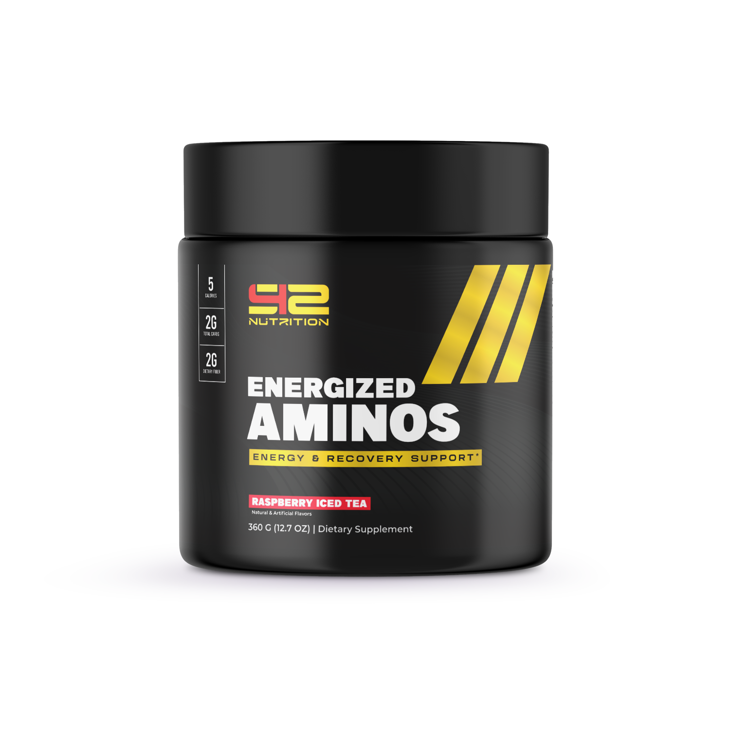 Energized Aminos combines essential amino acids, BCAAs, caffeine, and green tea extract to support energy, endurance, muscle recovery, and performance.
Key Benefits
Supports Energy & Focus
Essential Amino Acids for Recovery
Helps Reduce Muscle Breakdown
Natural Caffeine & Green Tea Extract
Great Before or During Workouts