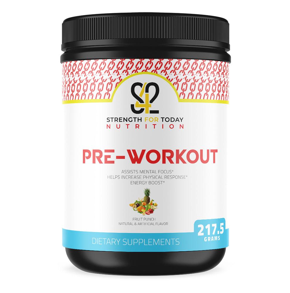 Enhance your workout performance, push through that last rep and run the extra mile with our no nonsense formulated pre-workout. Increase your strength, endurance, energy and focus on both training and non training days. Crushing your goals one day at a time. 